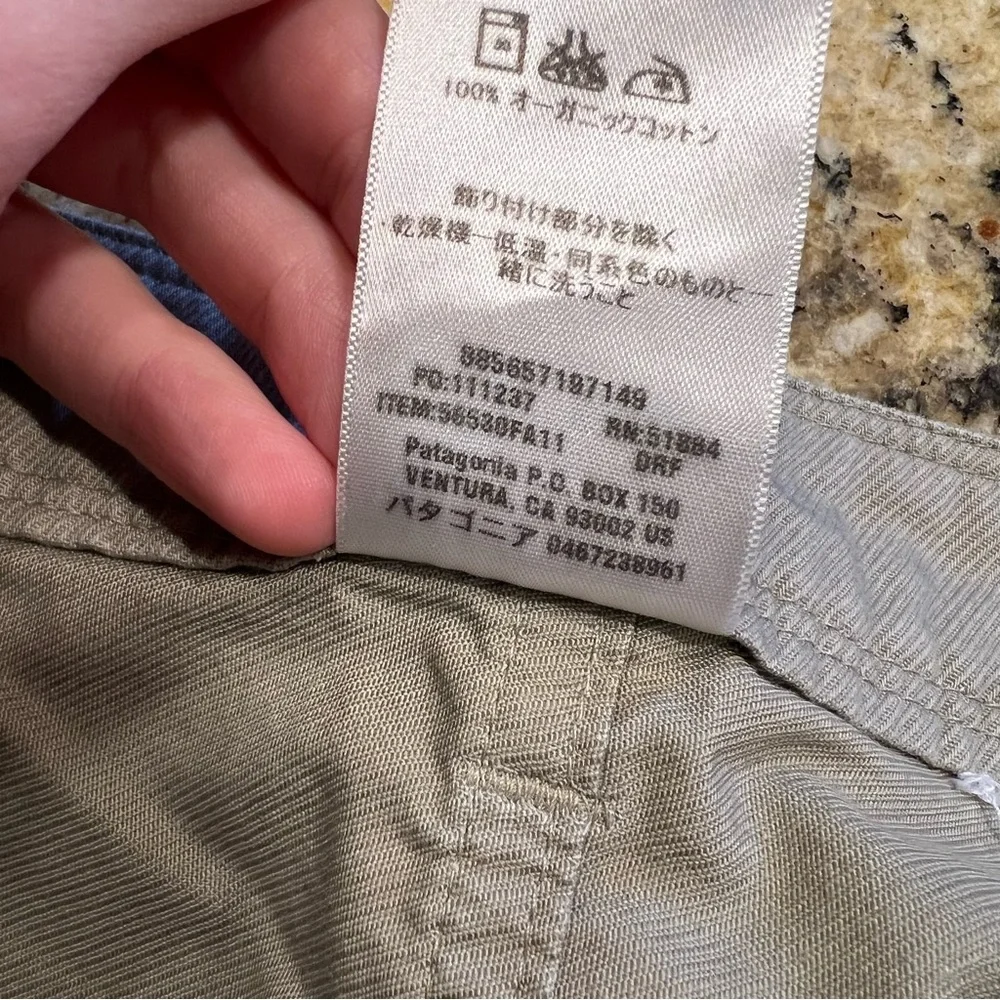 NEW Patagonia Women's Desert Twill Pants Hiking Beige Tan 56530 Size 12